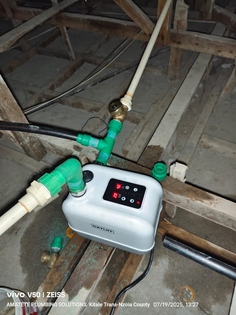 Amatete Plumbing Solutions pressure booster pump in Nairobi