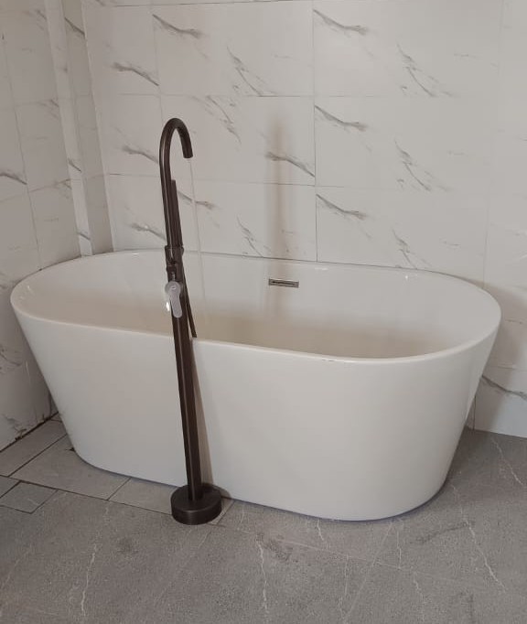 Amatete Plumbing Solutions standalone bathtub in Nairobi
